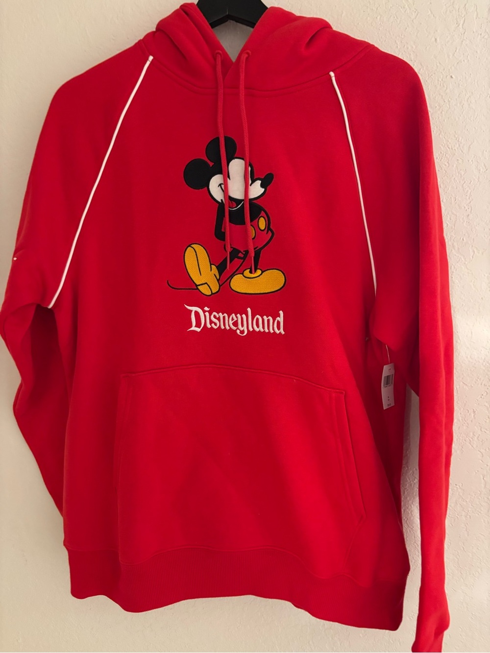 Disney Red Mickey Mouse Disneyland Crewneck Sweatshirt